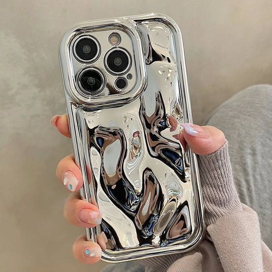 Shiny 3D Meteorite Bergamo Phone Case for iPhone